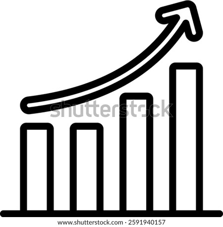 Improve Icon Outline Vector Illustration