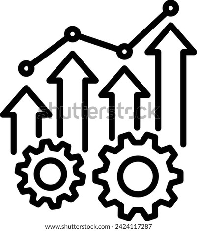 improve icon six sigma vector DMAIC sign