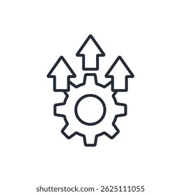 Vector.Trazo editable.Signo de estilo lineal para uso Diseño web, logotipo.Ilustración de símbolo.