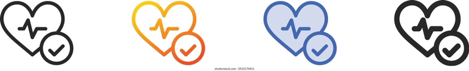 improve icon.Thin Linear, Gradient, Blue Stroke and bold Style Design Isolated On White Background