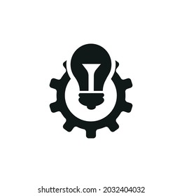 Improve idea icon, vector improve idea icon, vector illustration
