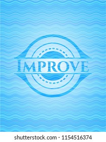 Improve water representation emblem.