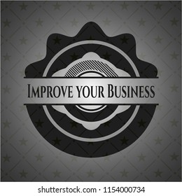 Improve your Business black emblem
