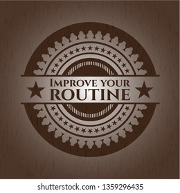 Improve your routine wood signboards
