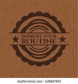 Improve your routine wood signboards