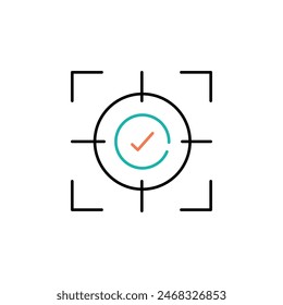 Improved Accuracy Vector Illustrtaion Icon Design