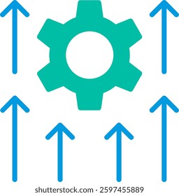 Improvement Flat Illustration Vector Design