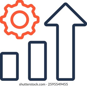 Improvement Icon Color Line Vector Illustration