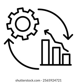 Improvement Icon Element For Design