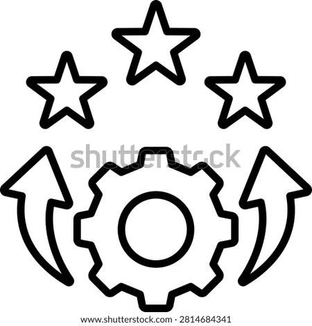 Improvement Icon, Element For Design