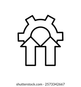 Improvement icon Flat fill set collection
