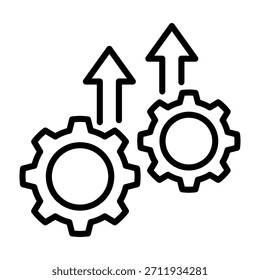 Vektorgrafik zum Entwurf von Verbesserungssymbollinien