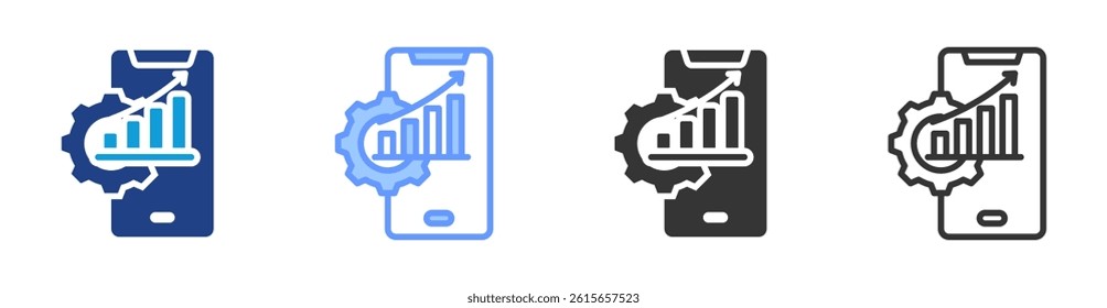 Improvement icon set multiple style collection