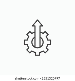 Improvement icon vector illustration. EPS10