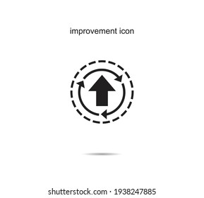improvement icon vector illustration graphic on background
