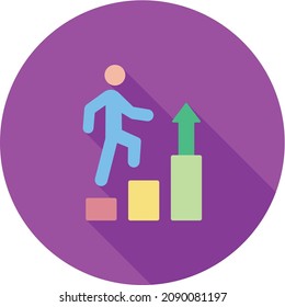 Improvement icon vector image. Can also be used for Entrepreneurship. Suitable for mobile apps, web apps and print media.