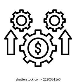 Imagen vectorial de icono de mejora. También se puede usar para aplicaciones web, aplicaciones móviles y medios impresos.