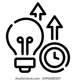 Icono de mejora para Web, App, infografía, etc