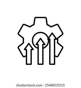 Improvement icon web design in vector