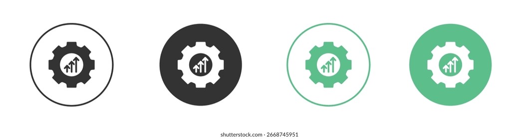 Improvement icon for your website or app. eps10