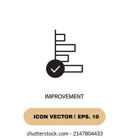 improvement icons  symbol vector elements for infographic web
