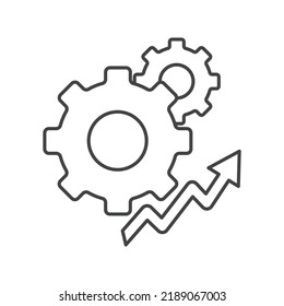 improvement icons  symbol vector elements for infographic web
