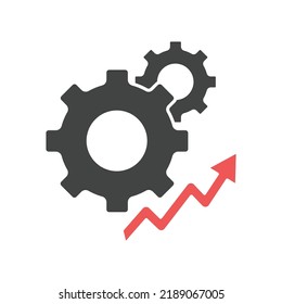 improvement icons  symbol vector elements for infographic web