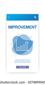 IMPROVEMENT INFOGRAPHIC CONCEPT