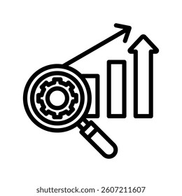 Improvement Line Vector Illustration On White Background.