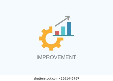 Improvement Vector Or Logo Sign Symbol Illustration