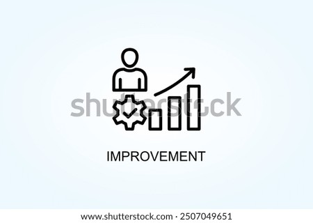Improvement Vector Or Logo Sign Symbol Illustration