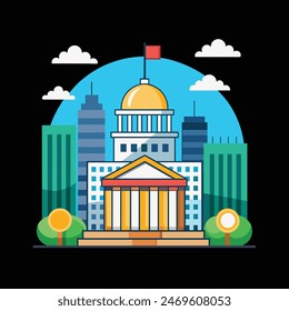 improve-public-services vector, this is a editable file.