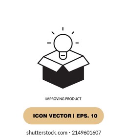improving product icons  symbol vector elements for infographic web