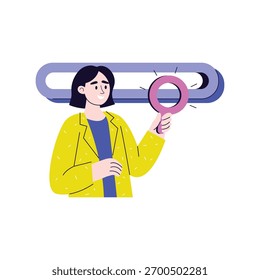 Melhorando a visibilidade do site para maior acesso on-line Ilustração
