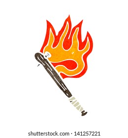 caricatura de arma improvisada