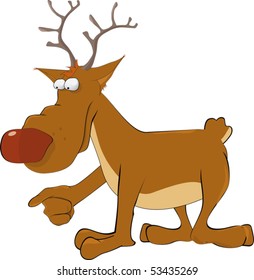 Impudent elk from mum's fairy tales