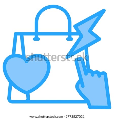 Impulse Buying Icon Element For Design