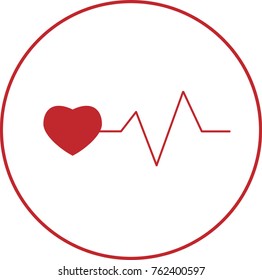 Impulse icon. illustration isolated vector sign symbol