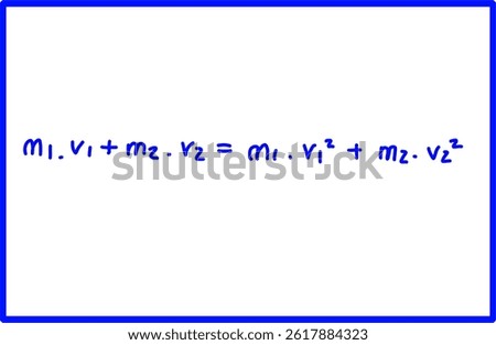 impulse momentum and collision, physics formula Law of conservation of momentum