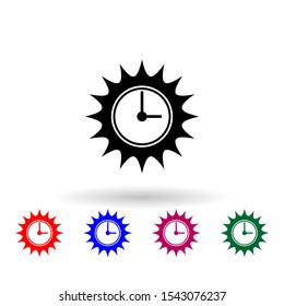 Imsak multi color icon. Simple thin line, outline vector of ramadan icons for ui and ux, website or mobile application