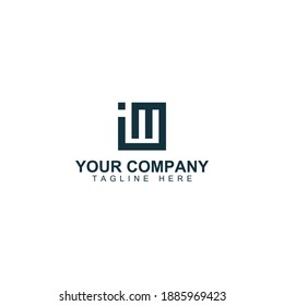 diseño de logotipo vectorial de icono de imw. inspiración del símbolo del logotipo de calidad de la plantilla de imw