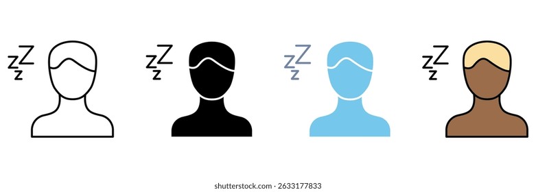 INACTIVE concept line icon. Simple element illustration.