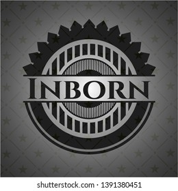 Inborn dark emblem. Retro. Vector Illustration. Detailed.