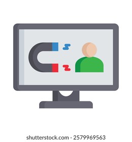 Inbound Marketing Icon Element For Design