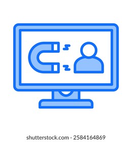 Inbound Marketing Icon Element For Design