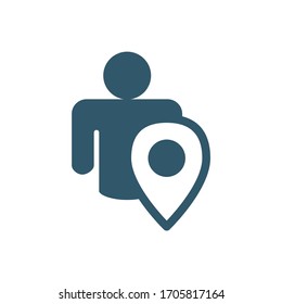 Inbound Marketing Icons with targeting imagery to show buyers and customers
