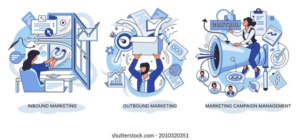 Inbound and outbound marketing. Campaign managment. Email and mobile marketing. Professional marketers service, advertising business. Marketing team do promotion affiliate stratege. Creative metaphors