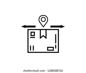 inbound vector icon.
