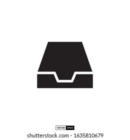 Inbox icon, design inspiration vector template for interface and any purpose