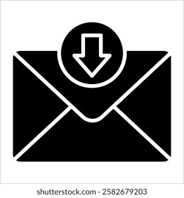 Inbox Icon Element For Design